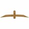 Ekena Millwork Bellingham Rough Sawn Timber Gable Bracket, Western Red Cedar, 84"W x 21"H x 4"D x 6"F, 6/12 Pitch GBW084X21X0406BEL00RWR - alternate 1